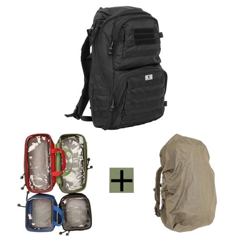 Snigel 30–40L Combat Ryggsäck Kit – Insatsfickor & Regnöverdrag