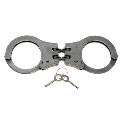 Handfängsel Dubbelkedja med Två Nycklar