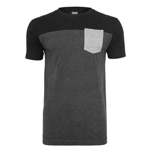 Urban Classics 3-Tone Pocket Tee