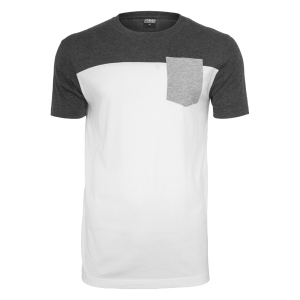 Urban Classics 3-Tone Pocket Tee