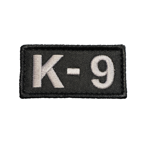 K9 Patch Small Svart