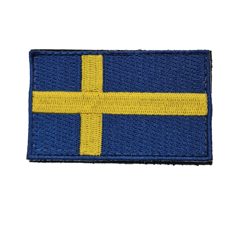 Sverige Patch 60mm Kardborre