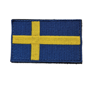 Sverige Patch 60mm Kardborre