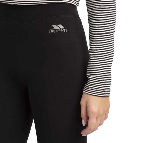 Trespass Fuzzy Leggings Värmande Svarta