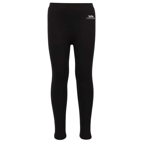 Trespass Fuzzy Leggings Värmande Svarta