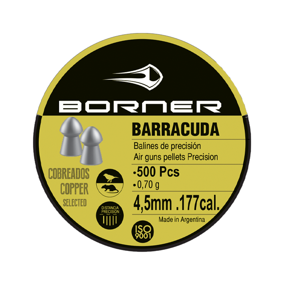 Borner Barracuda Ammunition Cal 4,5mm 0,70g