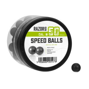 Razorgun Rubber Speed Balls .50 cal 100-pack