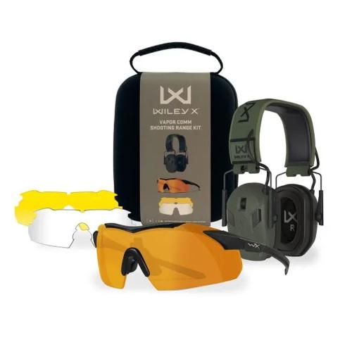 WileyX VAPOR COMM Shooting Range Kit