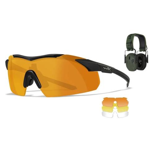 WileyX VAPOR COMM Shooting Range Kit