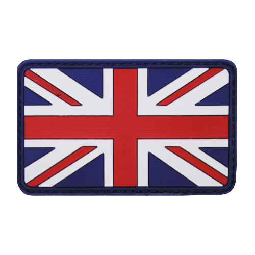 Great Britain Flagga Gummi Patch
