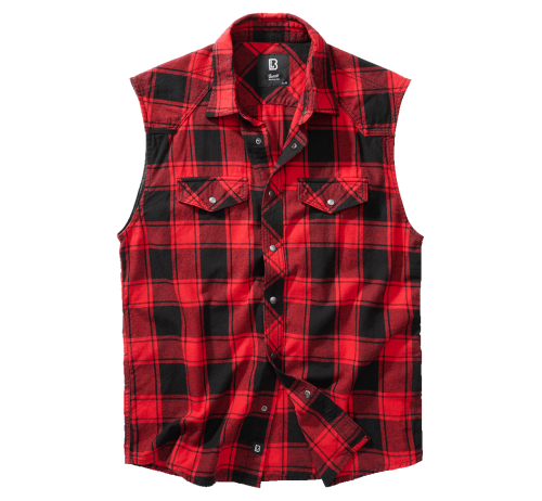 Brandit Lumberjack Checkshirt Sleeveless Skjorta