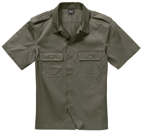 Brandit US Kortärmad Skjorta