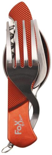 Ihopfällbar Multifunktionell matbestick