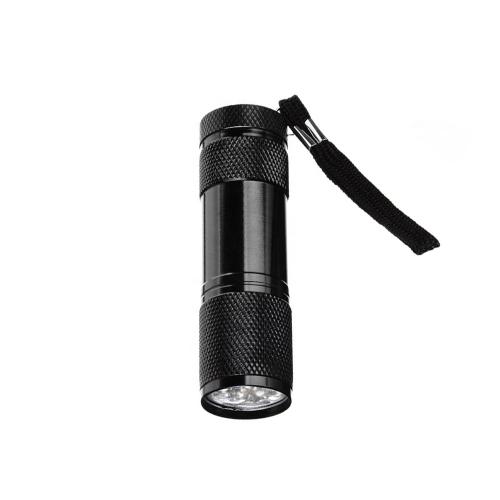 9LED Ficklampa – Kompakt LED-lampa i flera färger