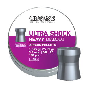 JSB Ultra Shock Heavy Luftvapen Ammunition 5,5mm 150st