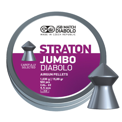 JSB Straton Jumbo 5,5 mm – 1,030 g Diaboler för Precision