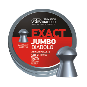 JSB Exact Jumbo, 5,52mm - 1,030g