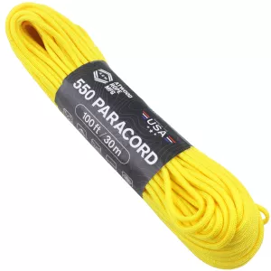 Paracord 550 30m Guldgul