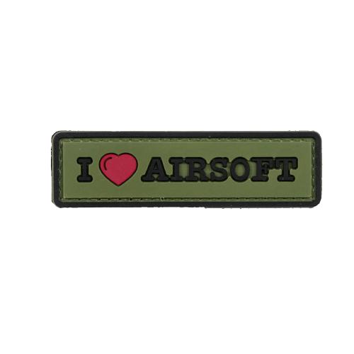 PVC Patch – I Love Airsoft
