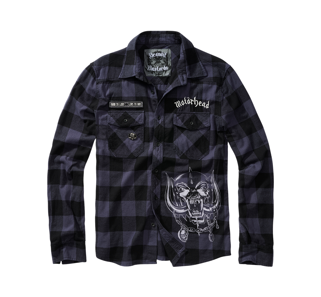 Brandit Flanellskjorta Motörhead Checkshirt