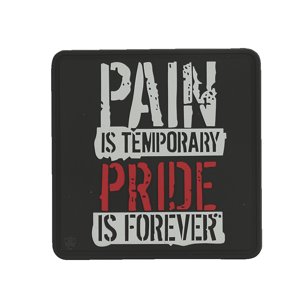 PVC Morale Patch Pain Is Temporary