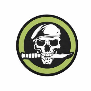 Rothco Military Skull & Knife Morale patch