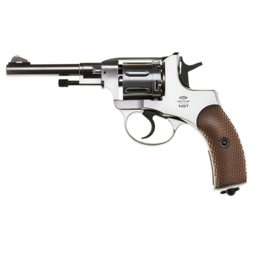 Borner NGT CO₂ Revolver 4,5mm – Silver Full Metall