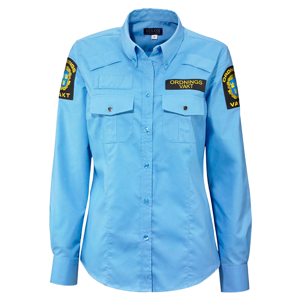 Gulins OV Blus Damskjorta Långärmad