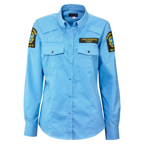 Gulins OV Blus Damskjorta Långärmad