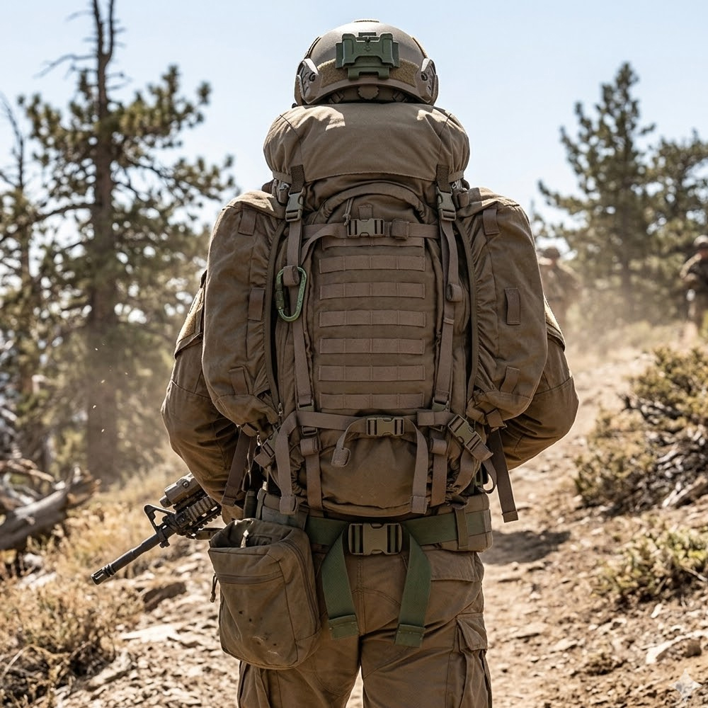 Snigel 110 Snigel 110L Militär Ryggsäck Surplus FM Grå – Taktisk Backpack
