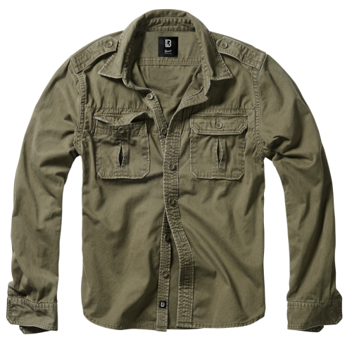 Brandit Vintage Långärmad Skjorta