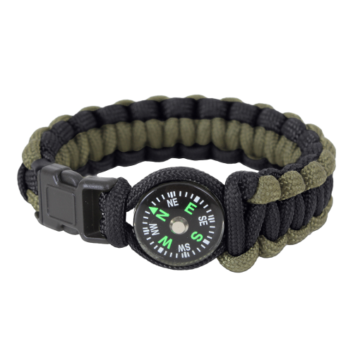 Rothco Paracord Armband med kompass
