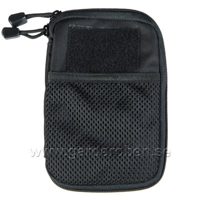 Adminficka Pouch MOLLE Halsrem Svart