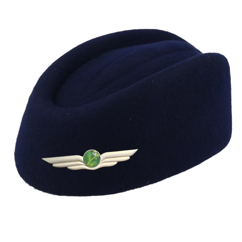 Flygvärdinna Hatt – Marinblå Dammodell