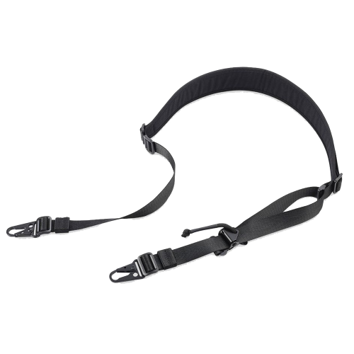 Amomax 2-Punktsgevärsrem med Snabbjustering – Svart