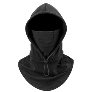 Arctic Fleece Balaclava Ski Mask Svart