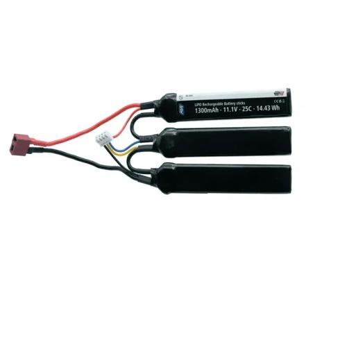 ASG STRIKE 11.1V Li-Po Batteri 1300 mAh 25C – T-Plug