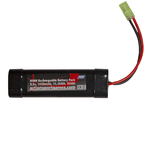 ASG 9,6V 1600mAh NiMH Mini Tamiya Batteri