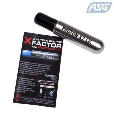 ASG Påfyllningsbar HPA Luftpatron CO2 Proton-X2