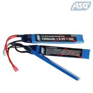 ASG Batteri 9,9V 1000 mAh 20C LI-FE sticks T-plug