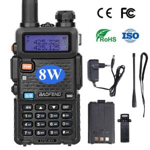 Baofeng UV-5R 8W Walkie Talkie – Dual Band VHF/UHF Radio