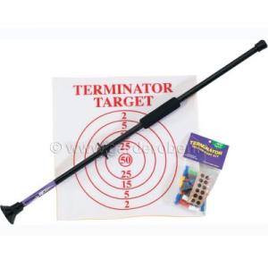 Blåsrör 24 Velcro Dart med tavla