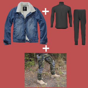 Brandit Sherpa Denimjacka