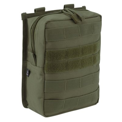 Brandit Molle Ficka Pouch Cross - Olivgrön