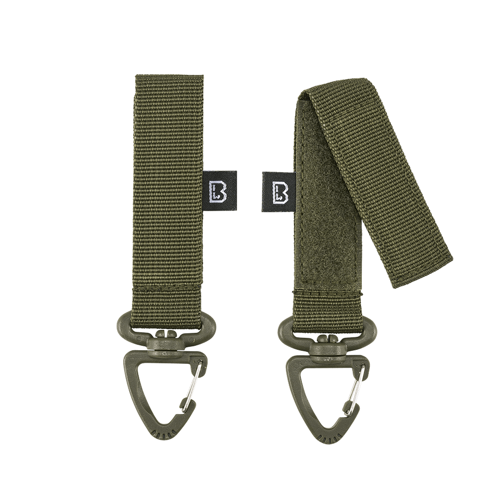 Brandit Karbinhake Bältes hållare Molle Kardborre 2-pack