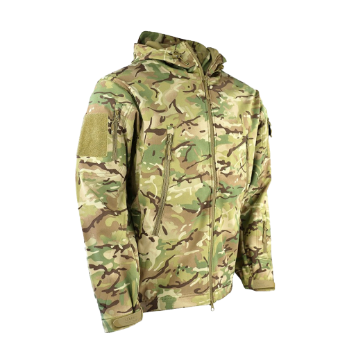 Brittisk Patriot Taktisk Softshell Jacka