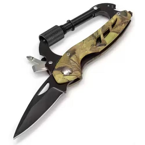 Karbinhake med Inbyggd Kniv