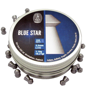 BSA Blue Star Heavy Domed Diaboler 4,5mm 450st
