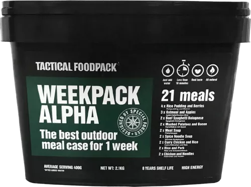 Tactical Foodpack WeekPack Alpha