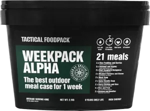 Tactical Foodpack WeekPack Alpha